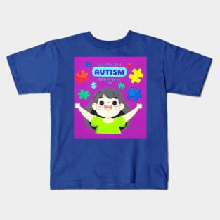 Autism Awareness Day Kids T-Shirt